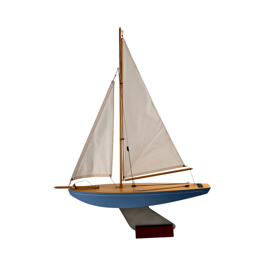 Blue Kingfisher Pond Yacht